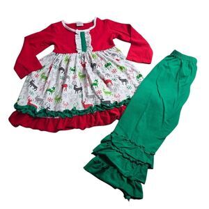 Christmas deer Matching outfit 5/6